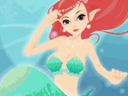 Mermaid in Fish Tank